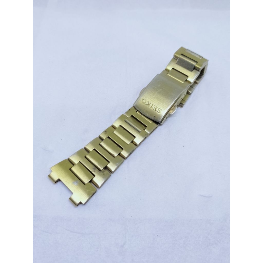 Rantai jan tangan antik seiko vintage watch bracelet part arloji lawas seiko5 sports stainless gold 