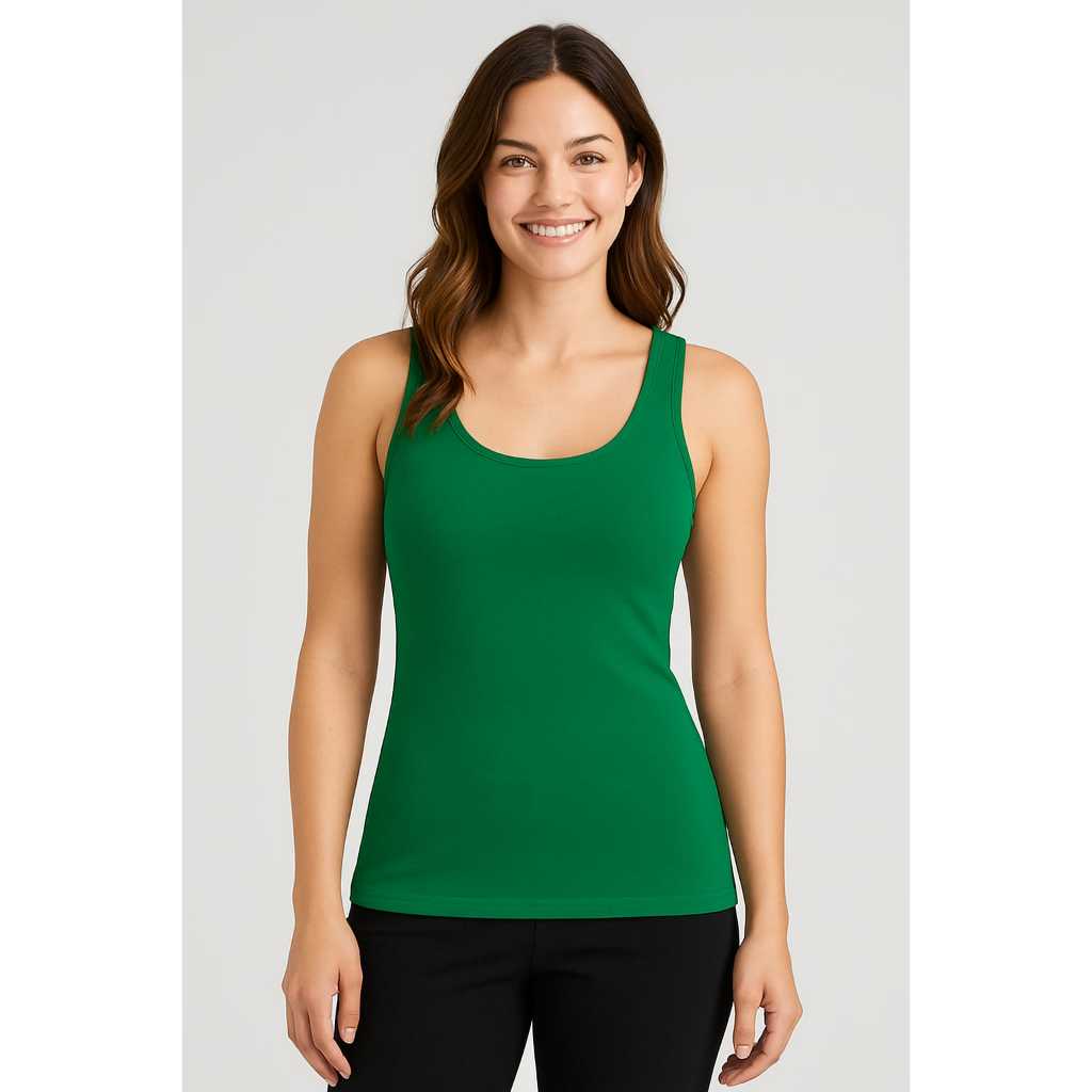 Tanktop bahan kaos adem wanita jumbo - tanktop bahan kaos adem wanita jumbo atasan