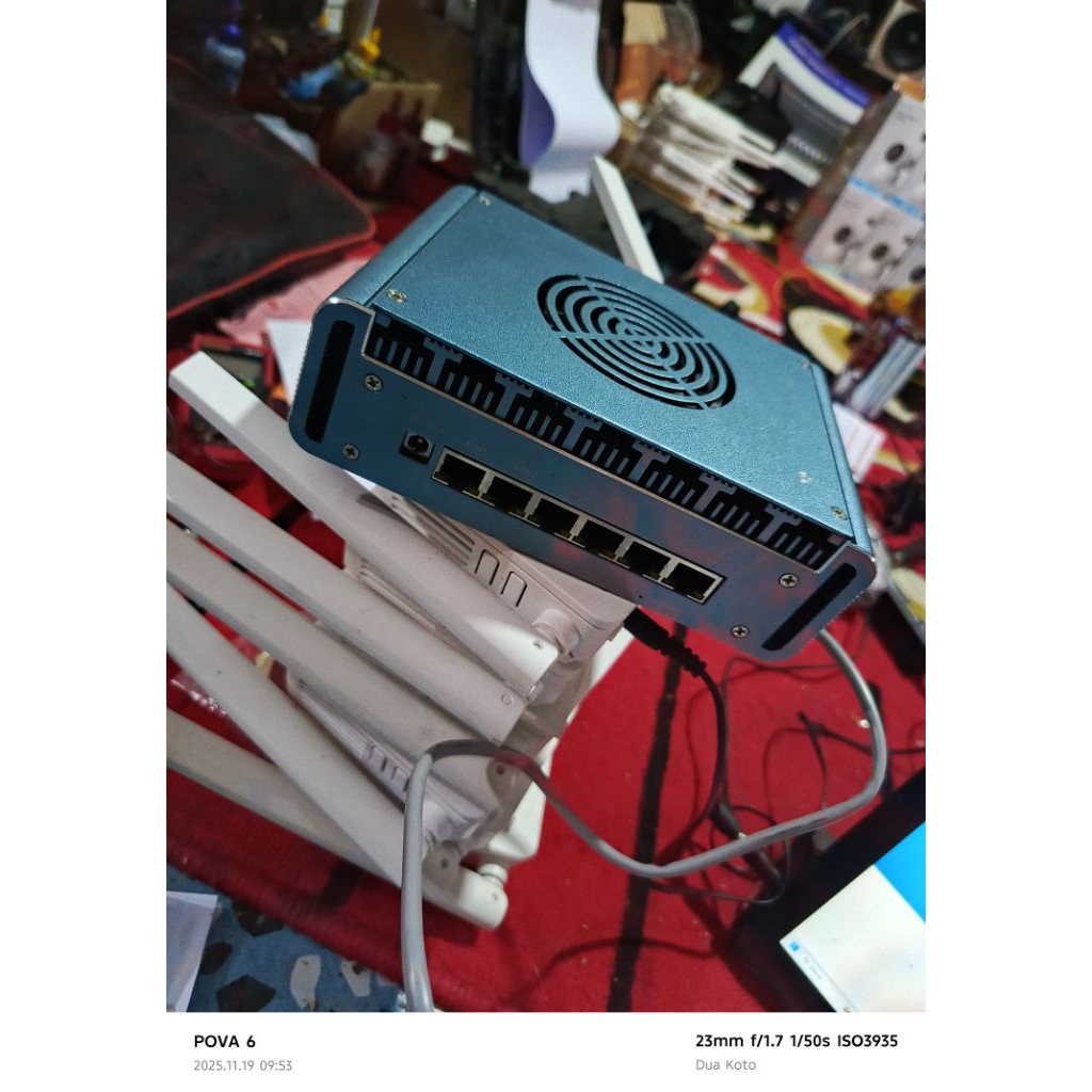 MINI PC MIKROTIK X86 GEN 12 8 TREAD LENGKAP