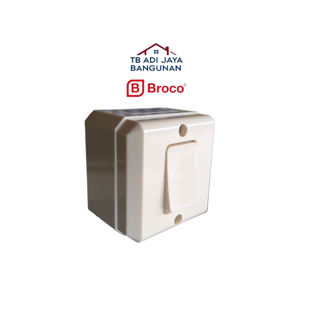 Saklar Stop Kontak Broco Outbow/Tempel