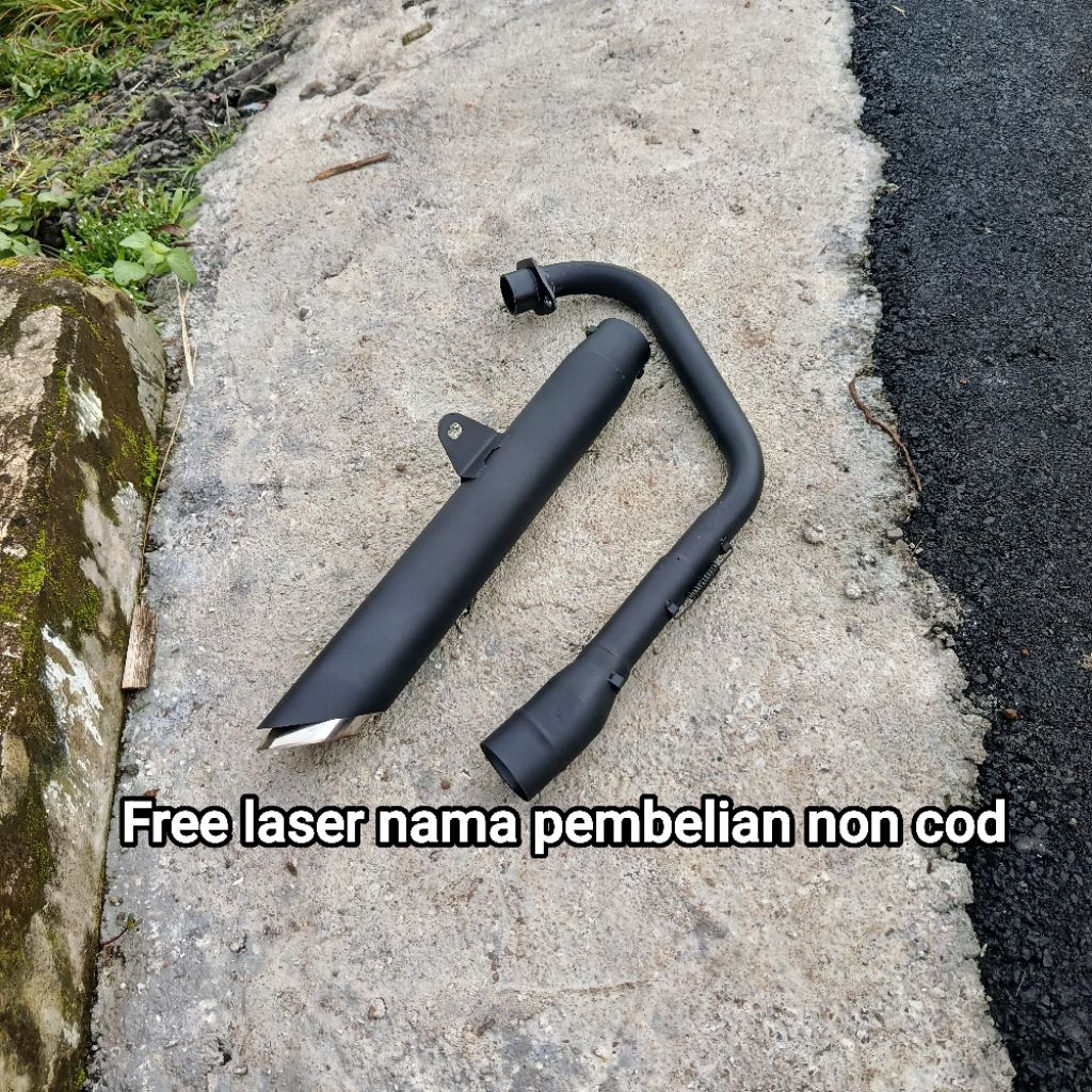 Knalpot racing freeflow japstyle bratstyle pnp XSR155 W175 CB GL MP TIGER BYSON VERZA VIXION DLL