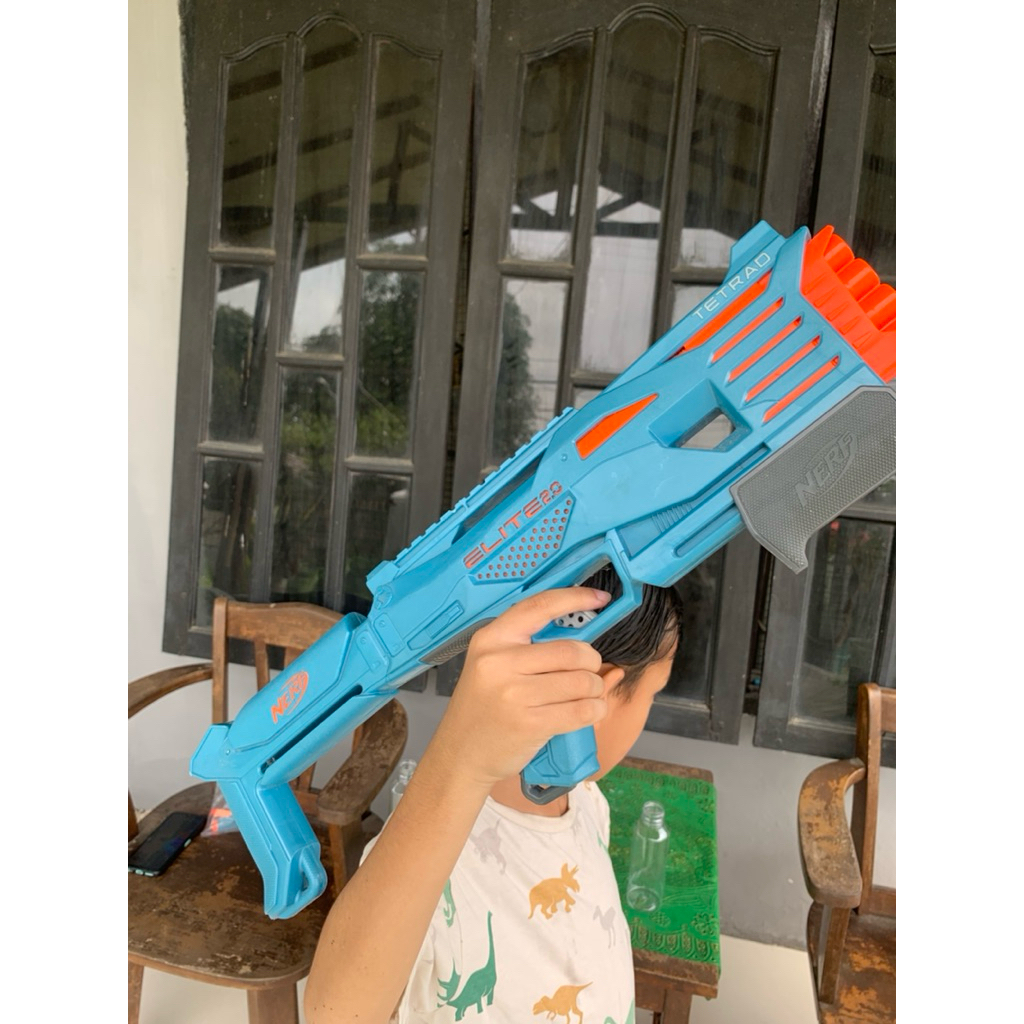 Preloved - Mainan tembakan anak - NERF