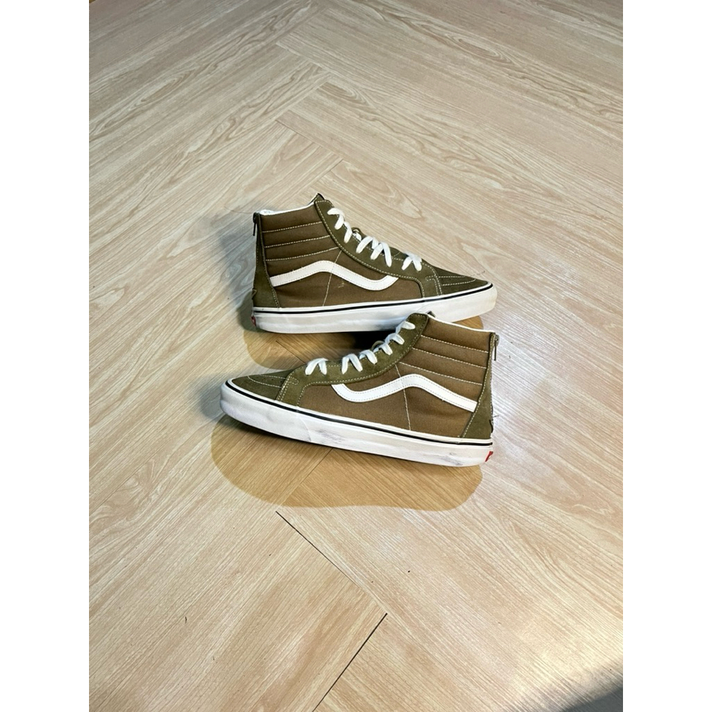 VANS SK8 HI OLIVE GREEN