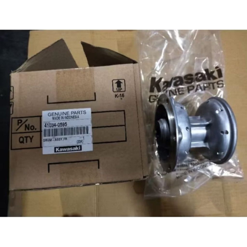Tromol depan Klx hole 36 ori kawasaki