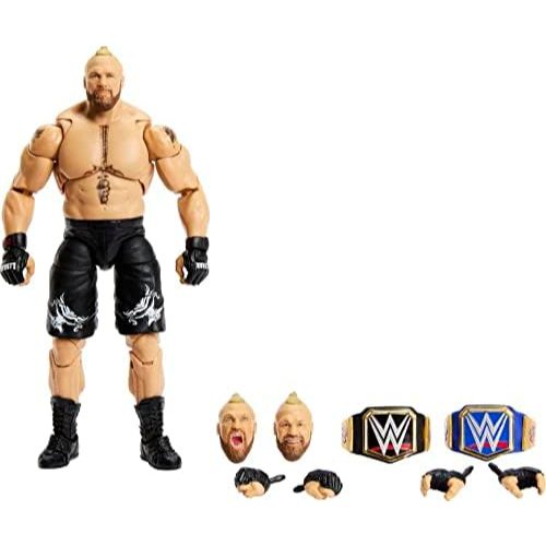 Mattel WWE Brock Lesnar Ultimate Edition Action Figure with Interchangeable Accessories Articulation