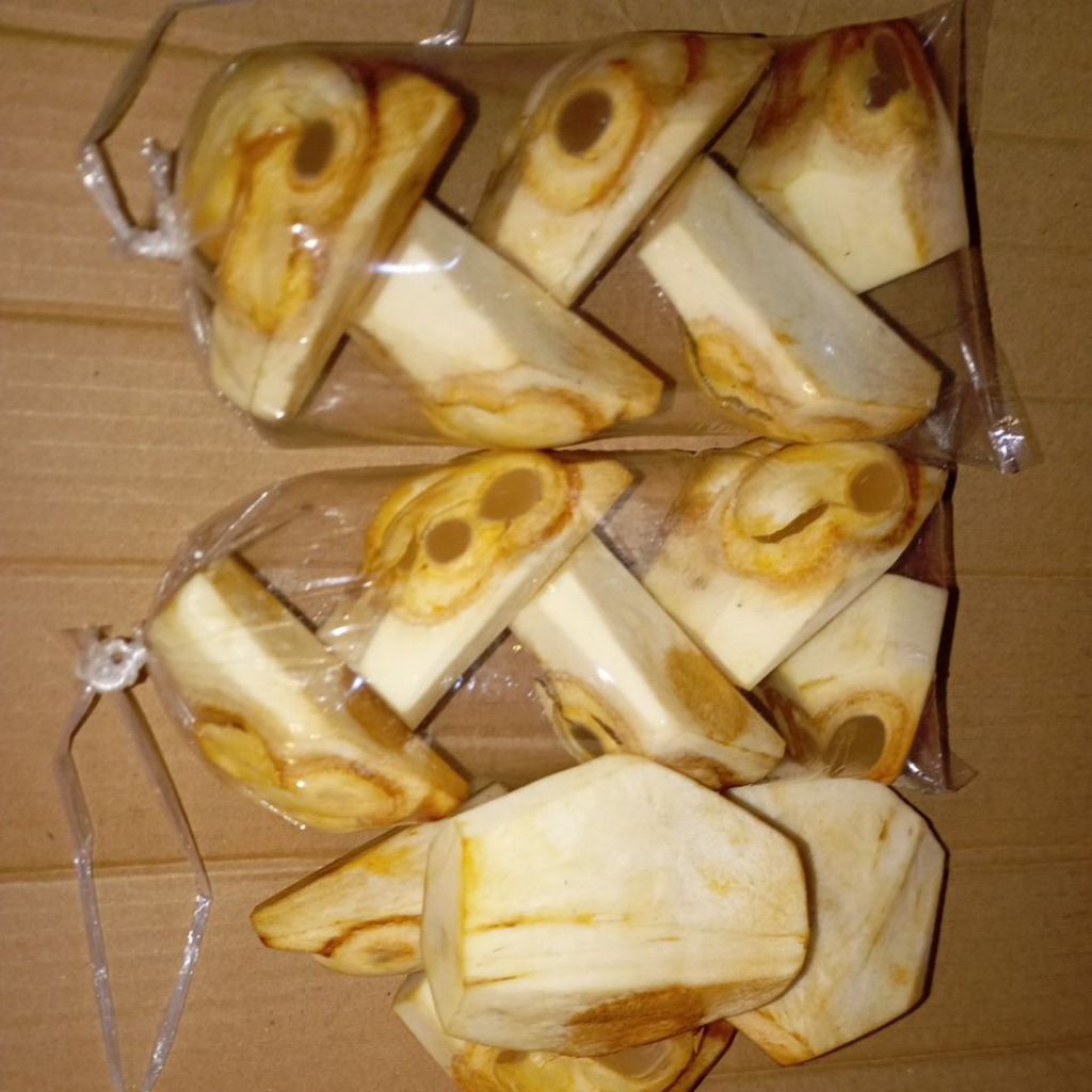 Buah Siwalan Lontar Kupas segar