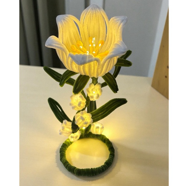 LAMPU HIAS BUNGA / KAWAT BULU