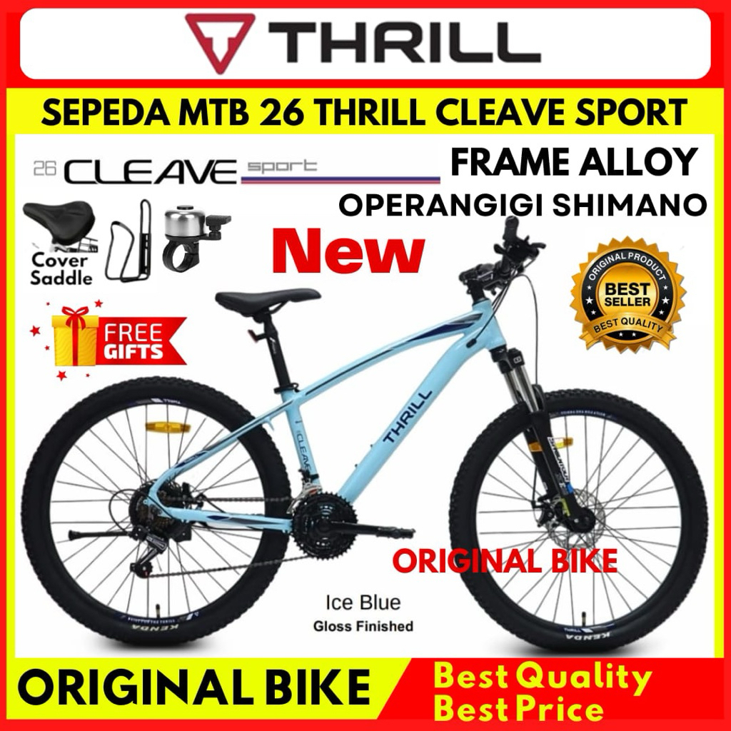 Sepeda Gunung MTB 26 Thrill Cleave Sport Terbaru