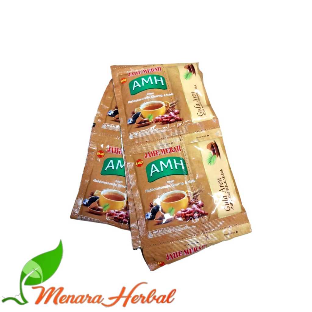 Jahe Merah AMH Gula Aren Pisah | AMH Jahe Gula Aren Per Renceng