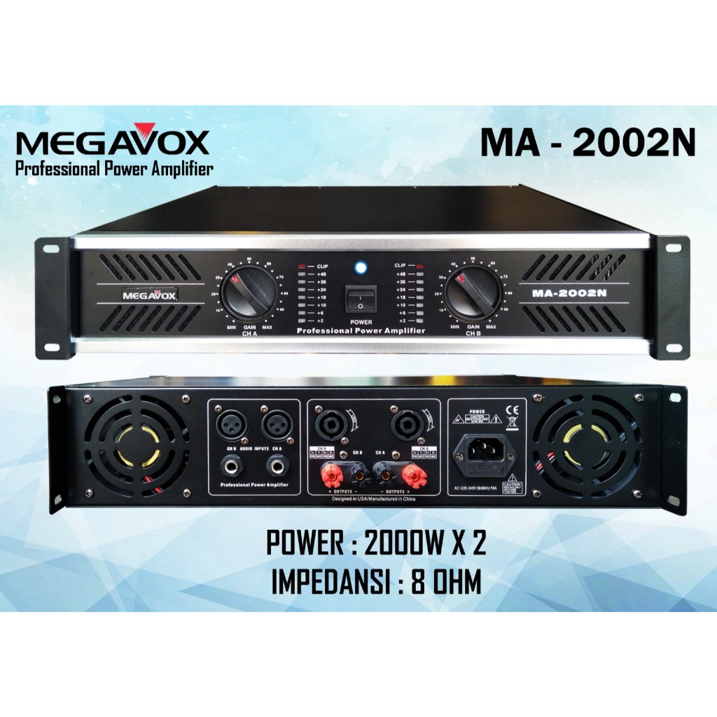 Power Megavox MA 2002N Power Megavox Original