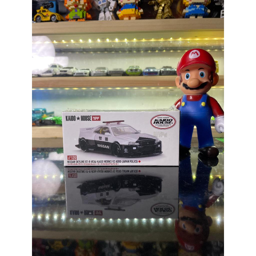 KAIDO HOUSE NISSAN SKYLINE GTR R34 WORK V2 AERO (JAPAN POLICE)