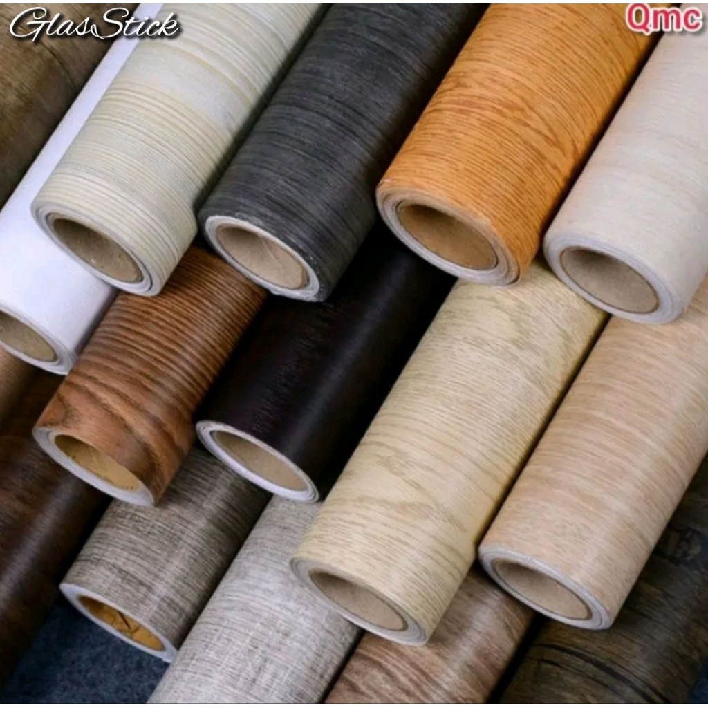Stiker Wallpaper Kayu Stiker Motif Kayu Premium Pelapis Furniture Meja Lemari Dinding Anti Air Minya