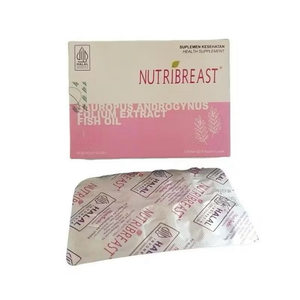 NUTRIBREAST PELANCAR ASI BOOSTER DENGAN DHA DAN EPA