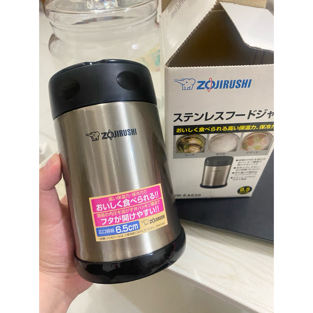 TERMOS MAKANAN STAINLESS ZOJIRUSHI SW-EAE50 ORIGINAL
