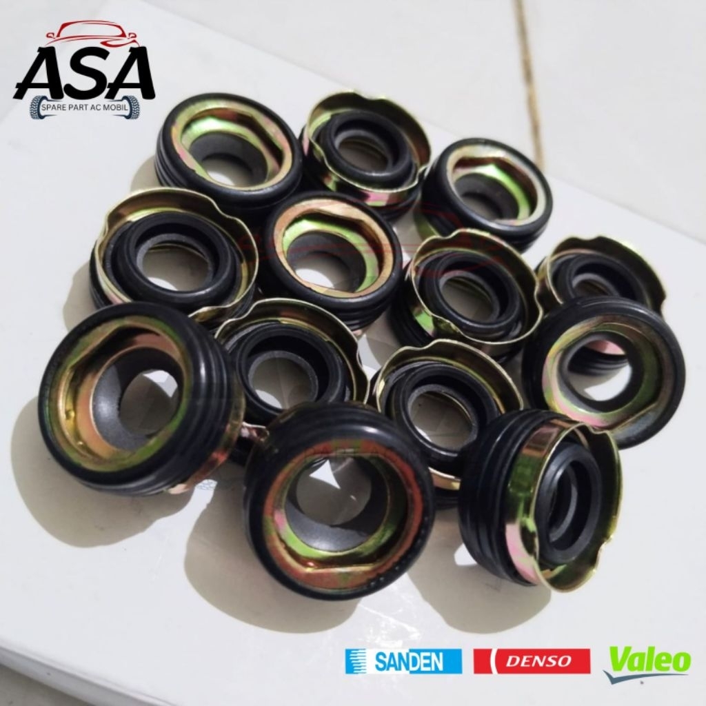Shaft Seal Lip Seal Ac Mobil Honda Jazz Old Jazz Rs New City Genio Crv Brio