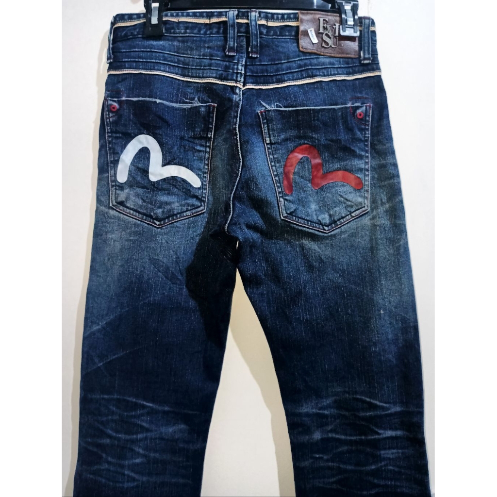 Celana Evisu Blue Indigo