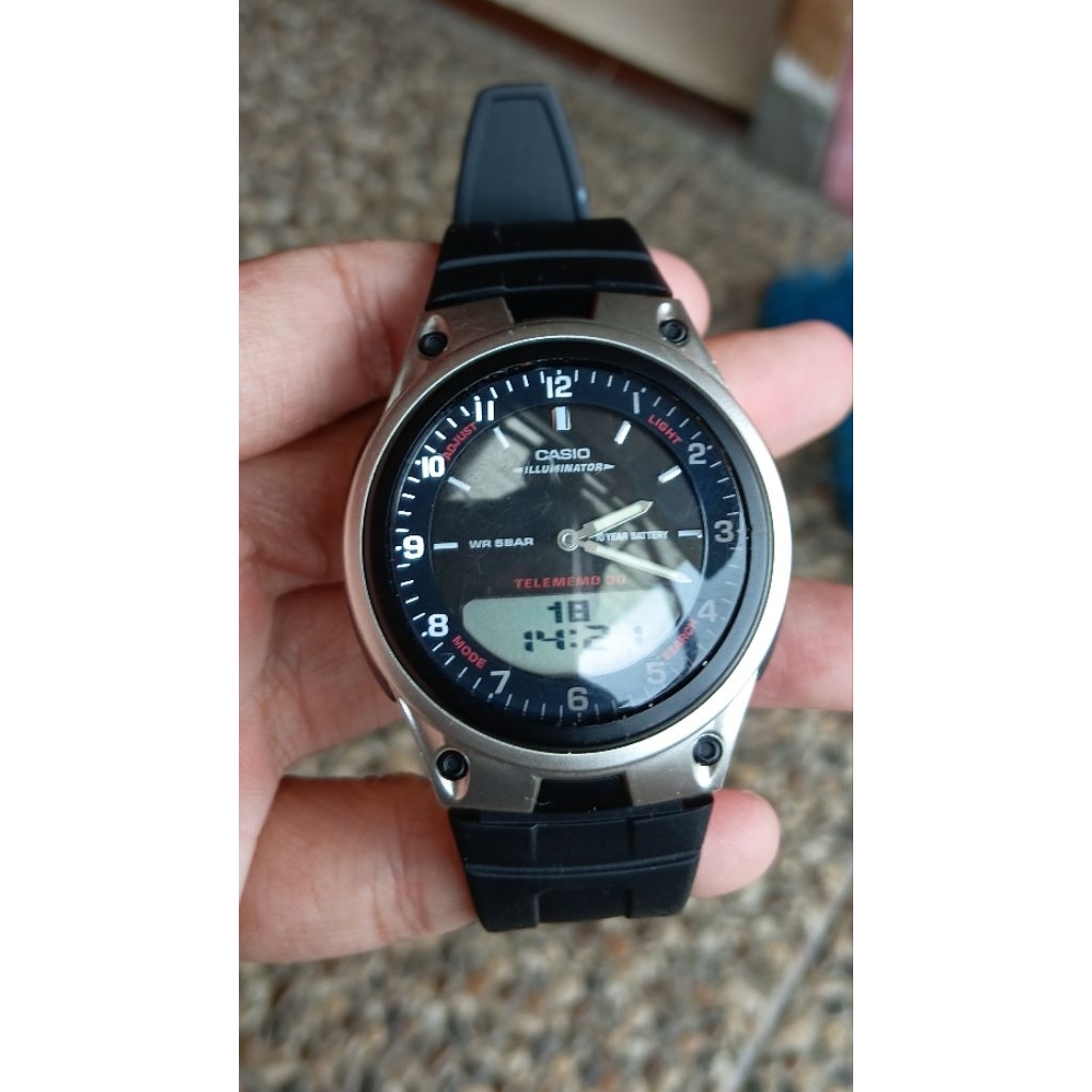 Casio Telememo AW-80 Second/Bekas/Preloved