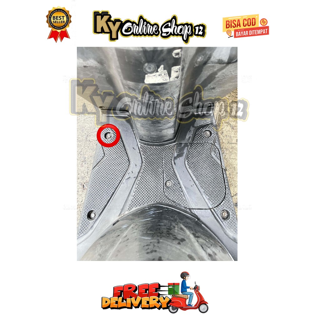 BAUT DEK INJEK ( 1 BAUT ) MODEL SLASH BIASA BEAT SCOOPY KARBU FI ESP SPACY VARIO 110 TECHNO CW TAHUN