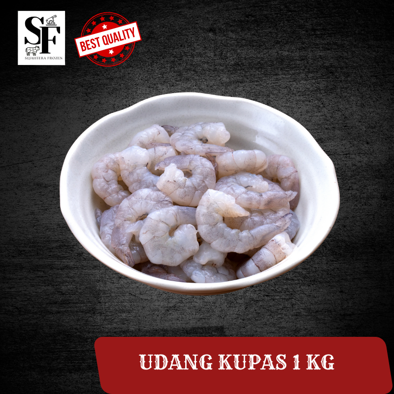 Udang kupas/ udang tanpa kulit/ udang vaname
