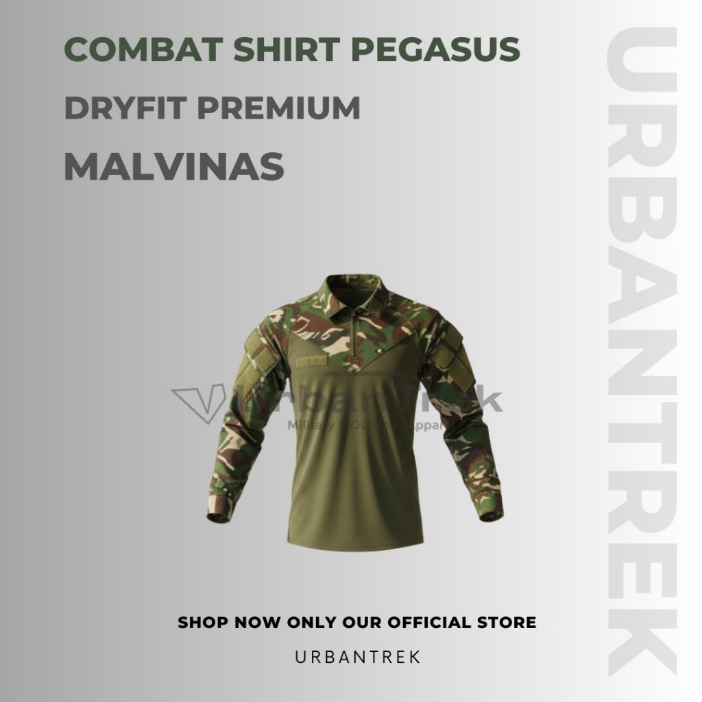 Baju TACTICAL Urbantreck Combat Shirt Pegassus Full Drifyt