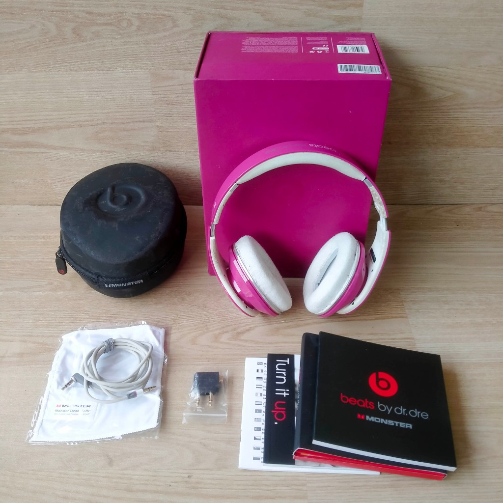 Headphone Premium Beats by Dr. Dre Studio Wired Original