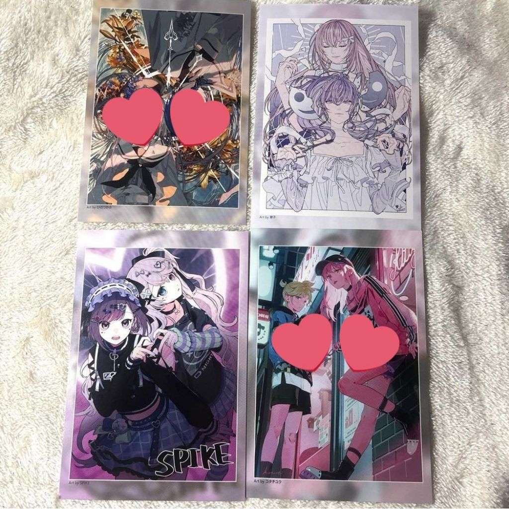 Project Sekai postcard nightcord