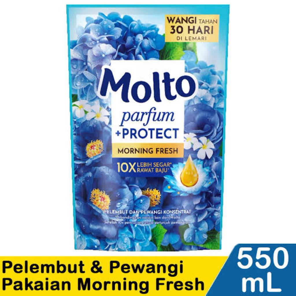 Molto Pewangi Pakaian Sachet Rentenf 20ml isi 6pcs / Molto sachet 1000an