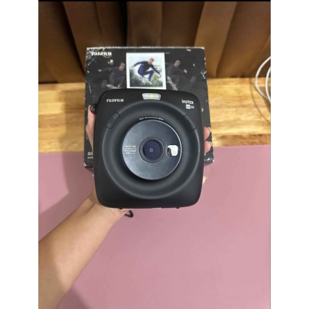kamera fujifilm instax square sq 20 ( lengkap second first hand )