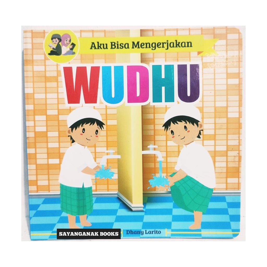 Boardbook Anak Tata Cara Wudhu Board Book