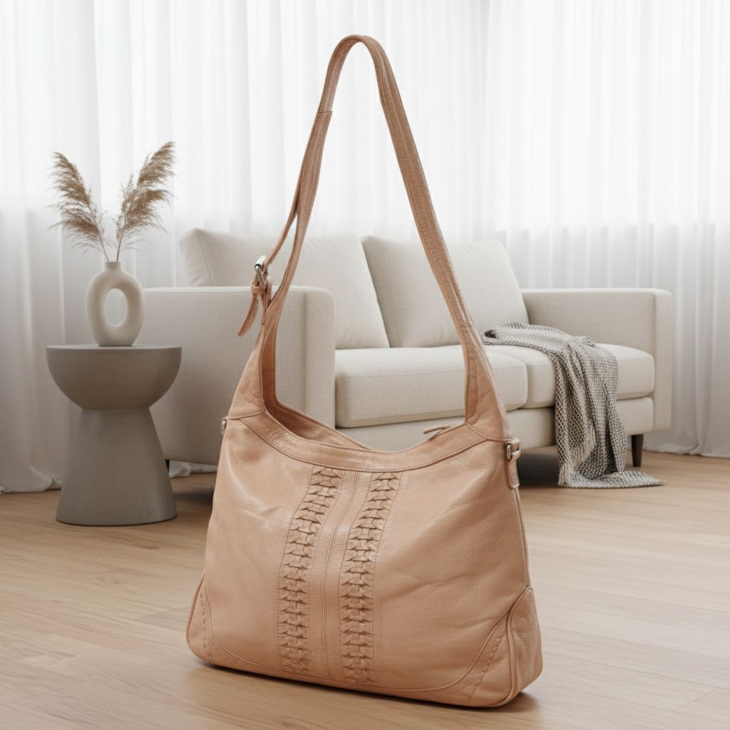 Tas Wanita Hobo Bag Odelle Kulit Asli Vintage Second Branded