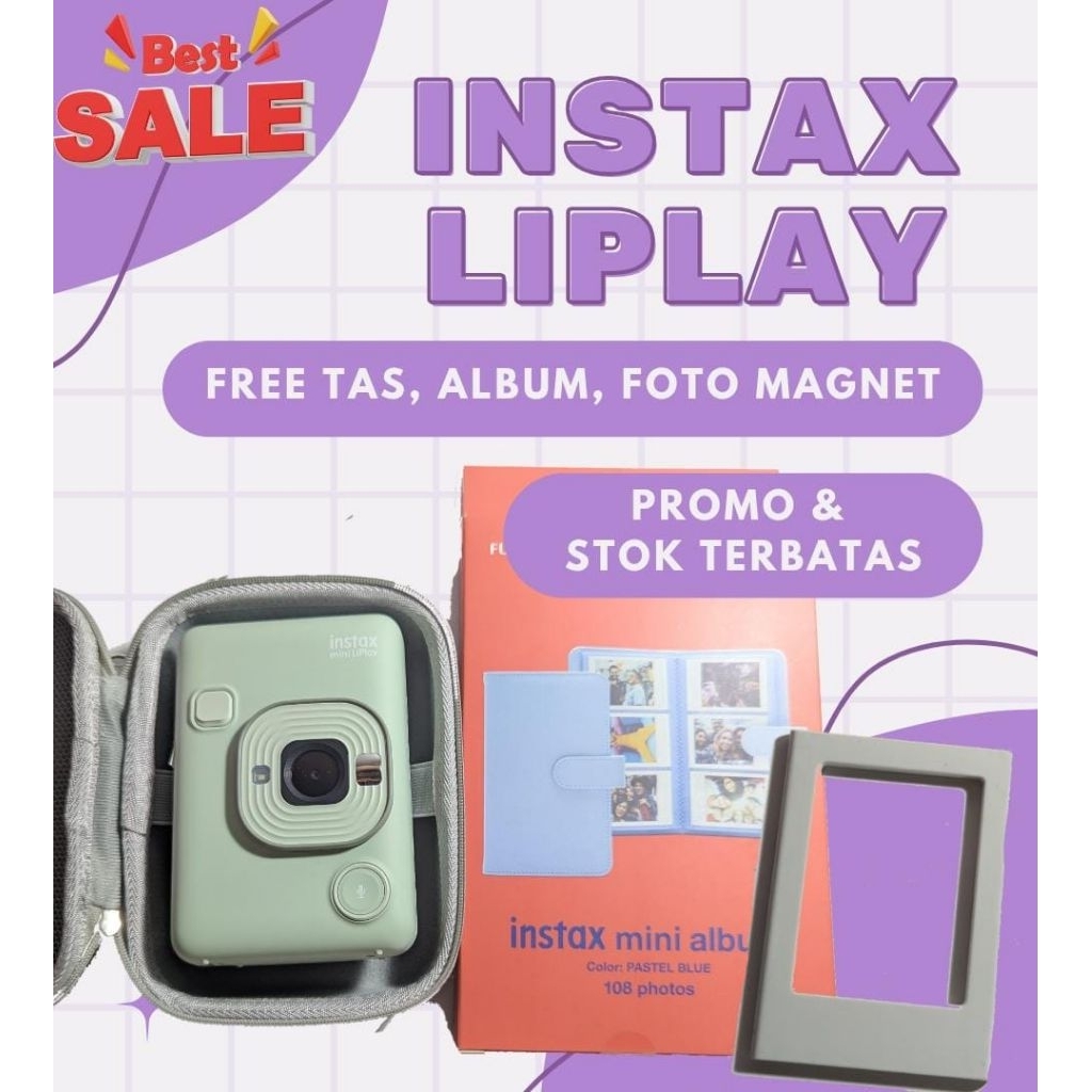 PROMO INSTAX MINI LIPLAY / MINI LIPLAY / LIPLAY / INSTAX LIPLAY