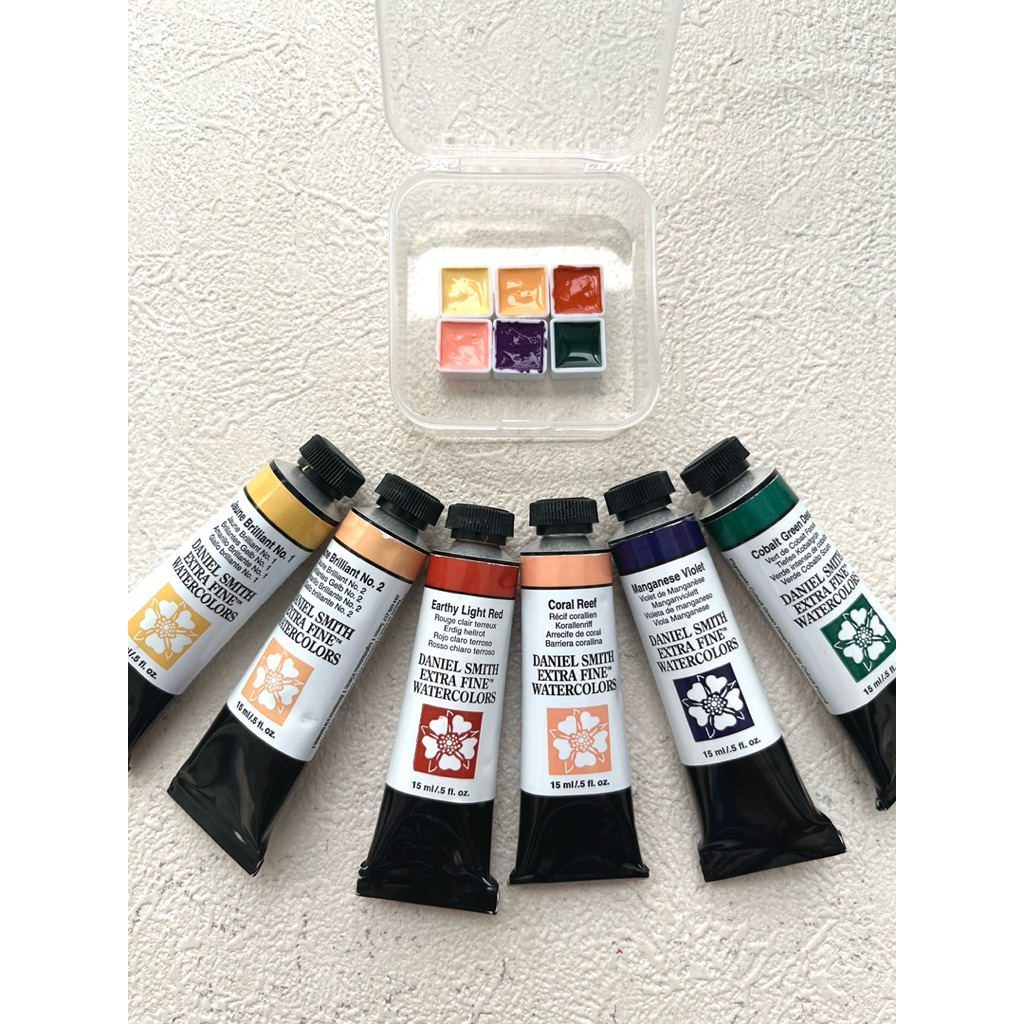 DANIEL SMITH watercolor 2025 signature color share pan cat air artist grade