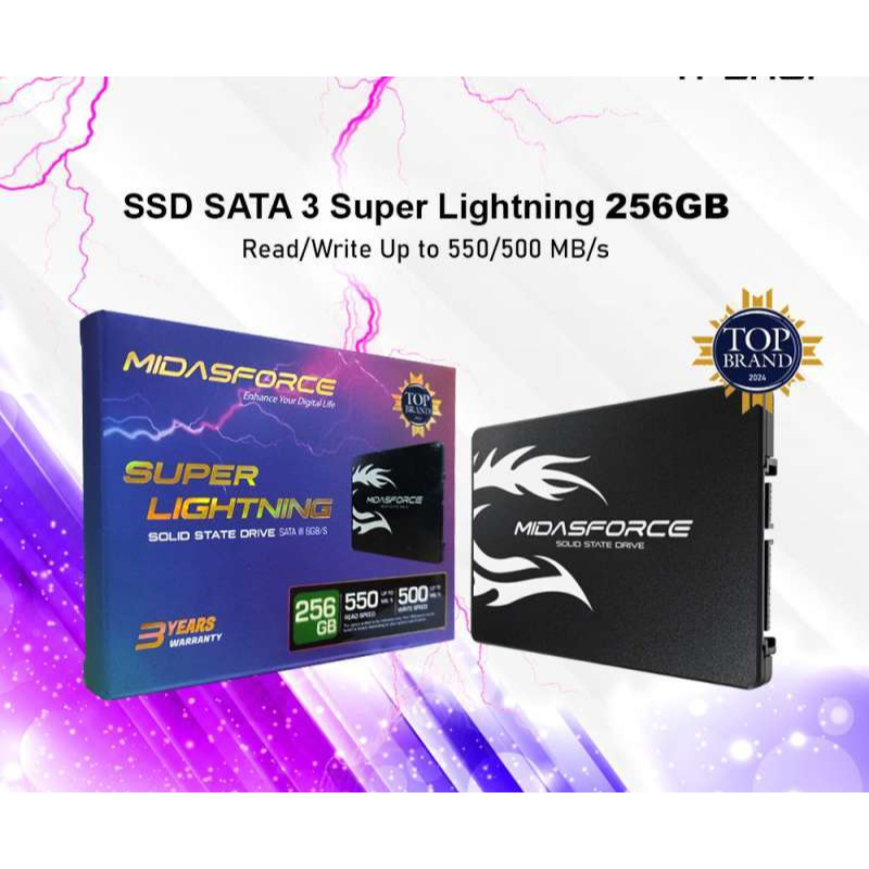 SSD 256GB MIDASFORCE SATA 2.5"