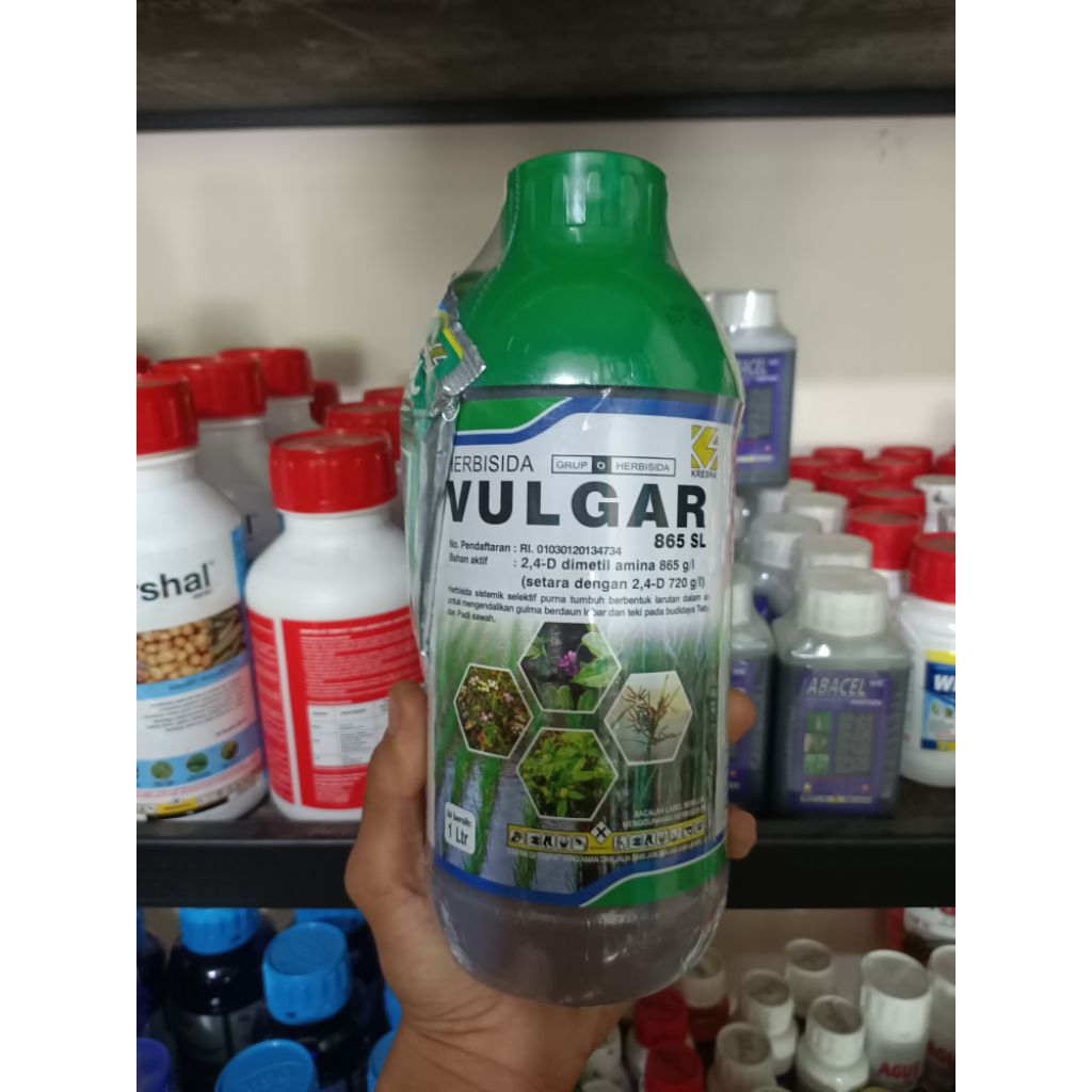 Herbisida VULGAR 865SL 1L - pengendali gulma - Racun rumput
