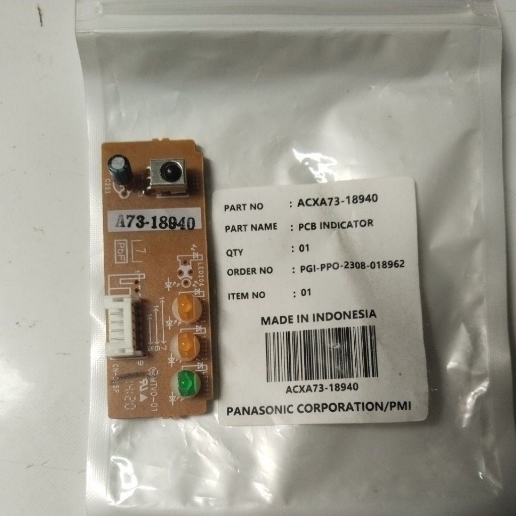 pcb display ac panasonic a73-18940