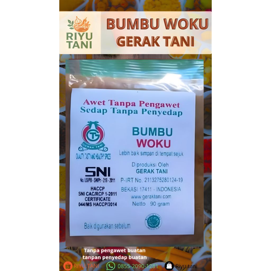 BUMBU WOKU – GERAK TANI | RIYU TANI