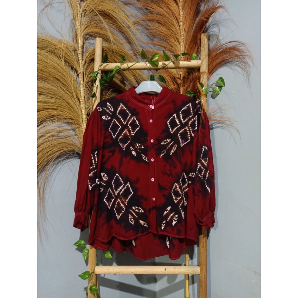 Baju Atasan Sasirangan Wanita