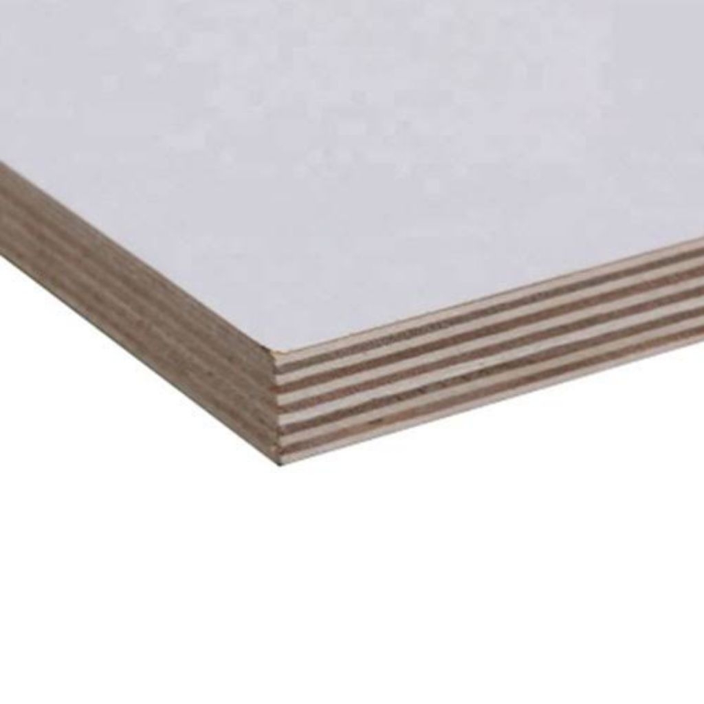 Triplek Putih Melamin Ukuran 88x42,5cm‎Ketebalan 3mm,6mm,9mm,12mm,15mm dan 18mm Request