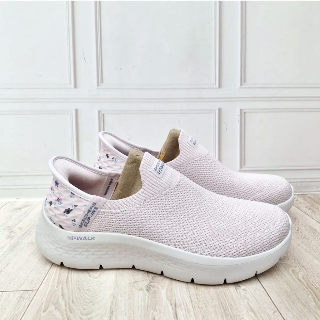 Sepatu Slip On Wanita SKECHERS Go Walk Flex 124822/LTPK 100% Original Resmi (Size 37,5)