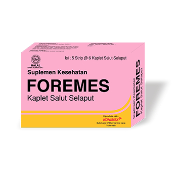 Foremes 30 Tablet Multivitamin Ibu Hamil - Asam Folat, Vitamin B6 & B12