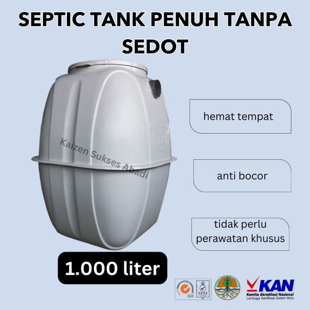 tangki tandon toren air atas bawah plastik bio eco ecotank biotank septic tank sepiteng sapiteng sep