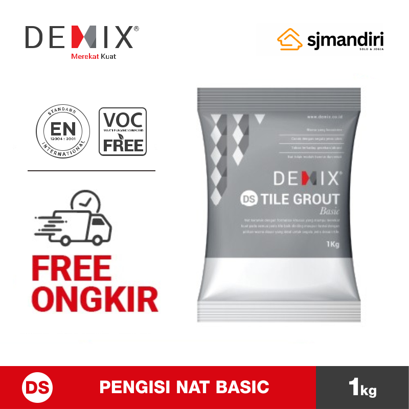 Mortar Instan DEMIX DS Pengisi Nat Keramik Basic Semen Instan