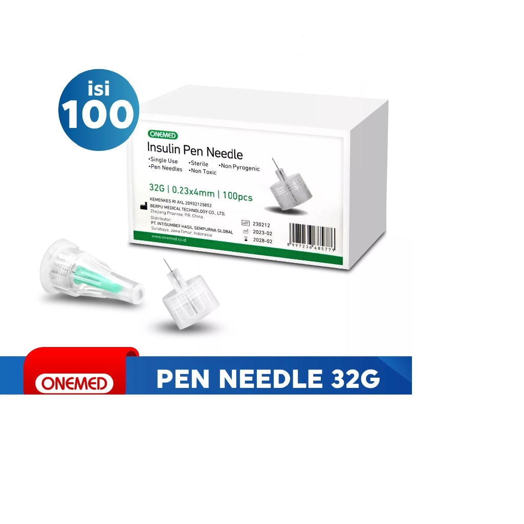 INSULIN PEN NEEDLE/JARUM INSULIN 32G