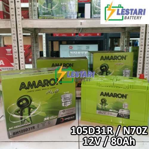 Aki Kering Amaron Hi-Life PRO 105D31R / N70Z