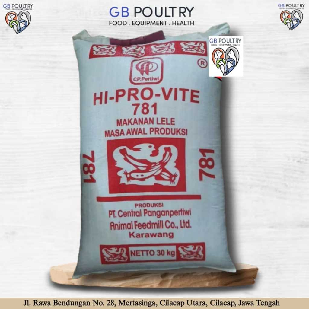 HI PRO VITE 781 781-3 1 ZAK Pakan Ikan Lele