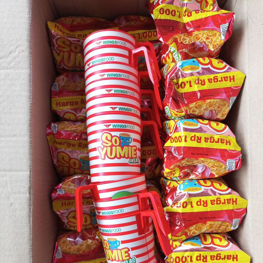 10 pcs So yummy free Gelas