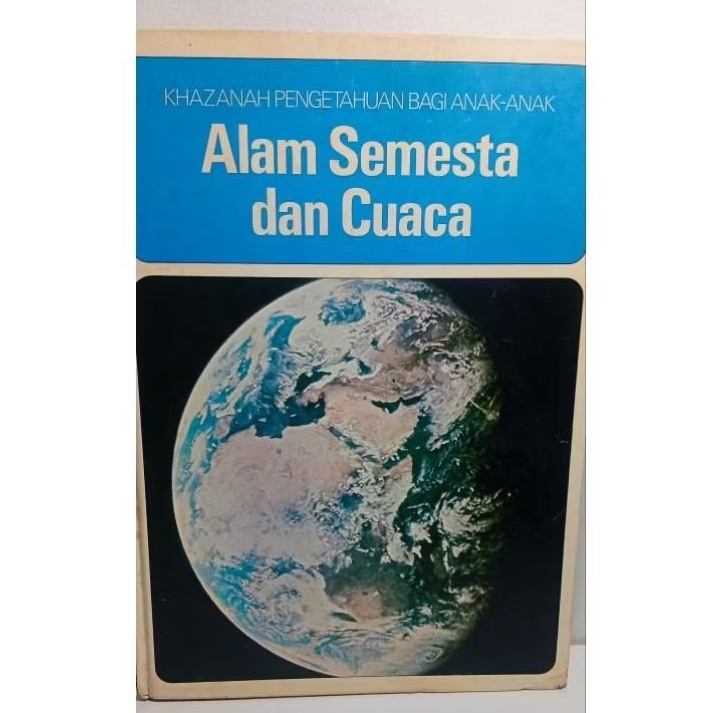 (PRELOVED BUKU ANAK) BUKU LANGKA ~ buku khazanah alam semesta & cuaca