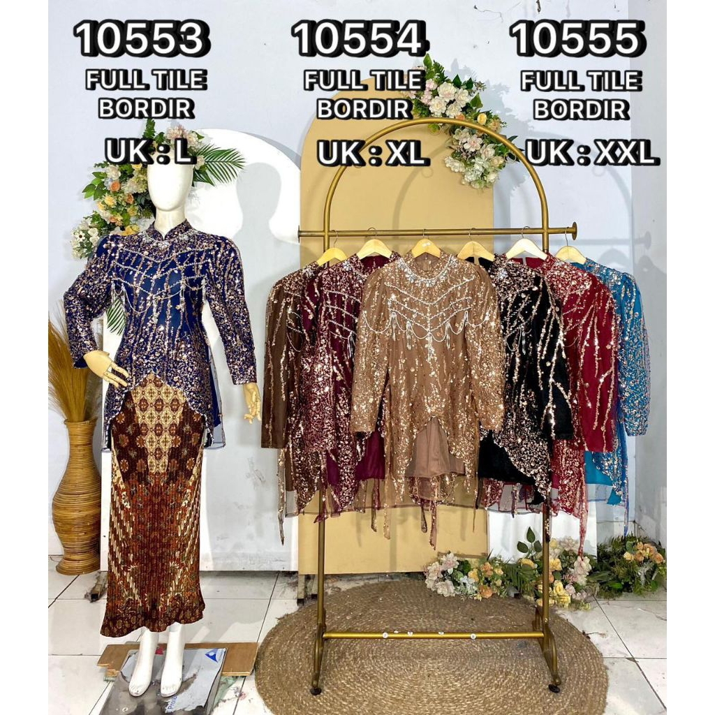 atasan rumbai payet missy