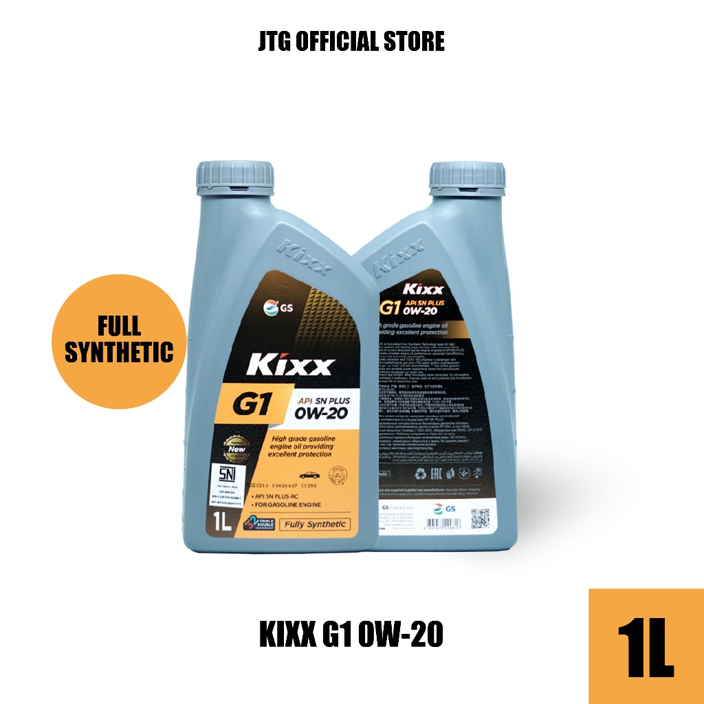 Oli Mobil Bensin Kixx G1 0w-20 Full Synthetic - JTG