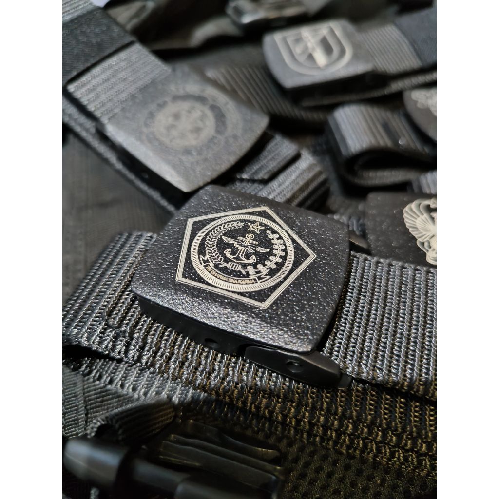 Sabuk army tactical logo tni al ad au brimob polri marinir kostrad raider kopasus denjaka kopaska ko